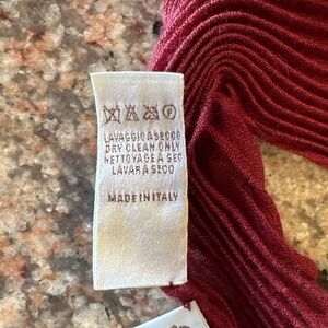 Agnona pleated scarf